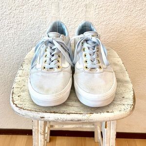 Light Blue Old School Vans